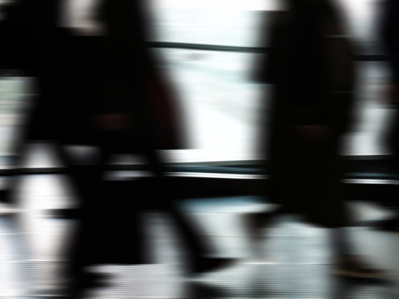 Team discussing service benefits